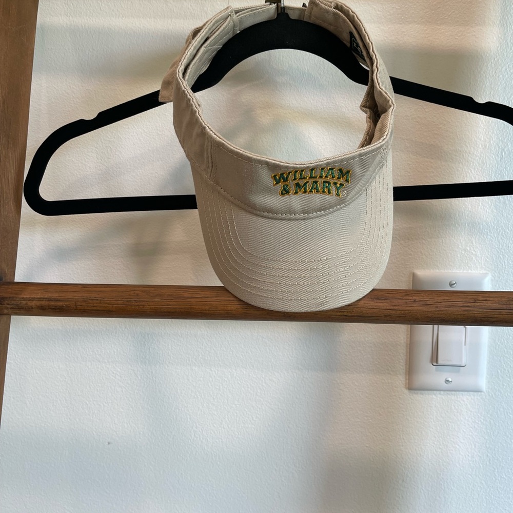 William & Mary College Beige Visor - Picture 2 of 4